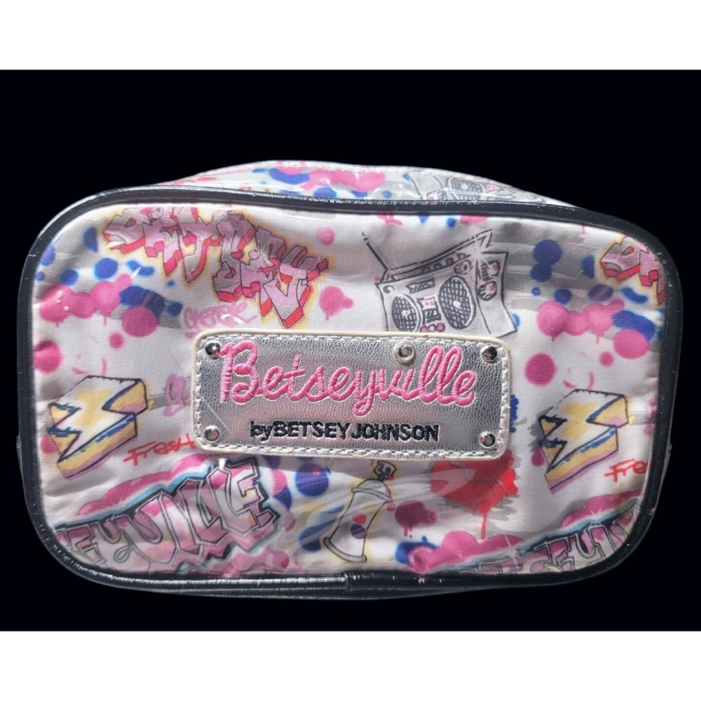 Betseyville by Betsey Johnson Graffiti Cosmetic Bag